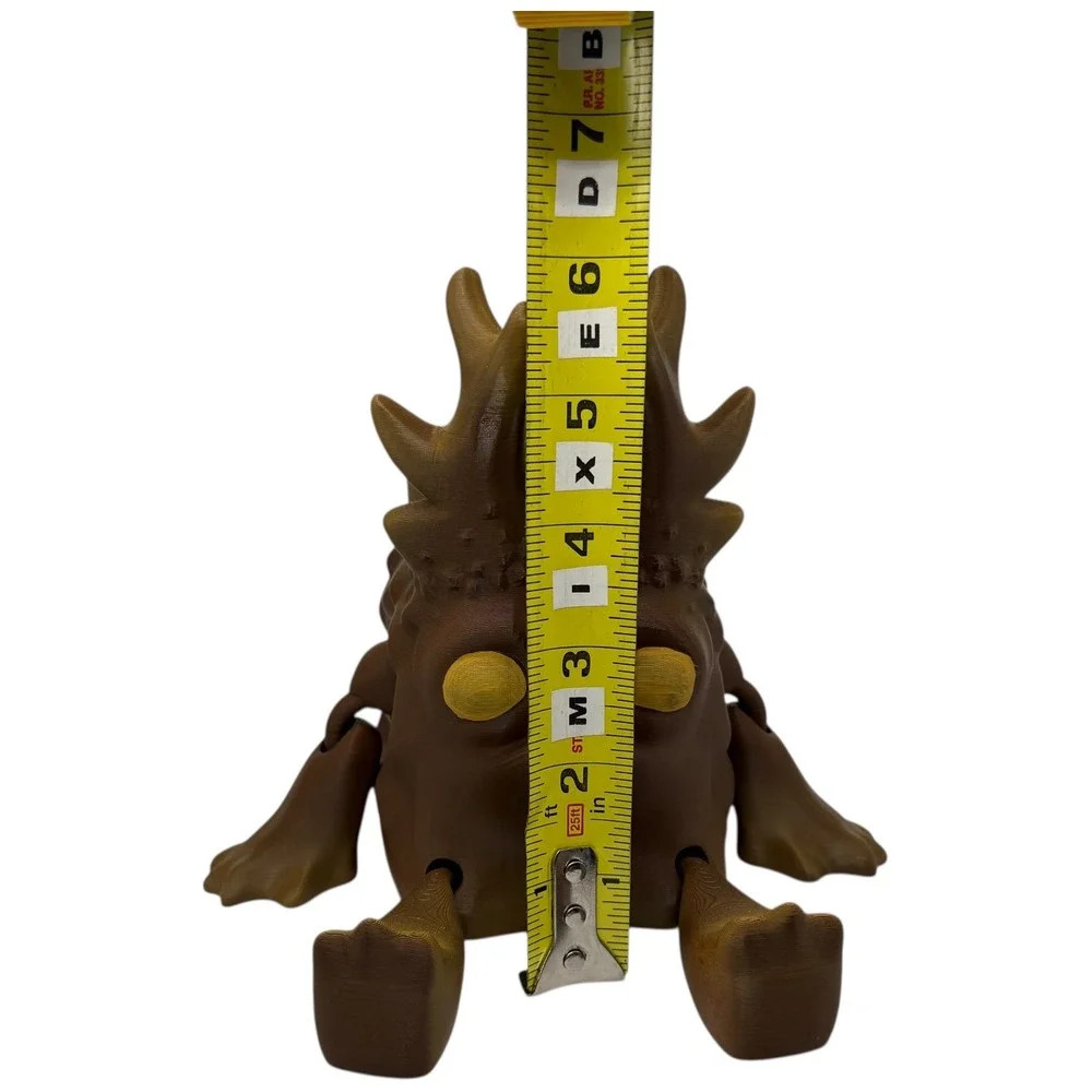 Brown 3D Printed Creature Planter / Pen Holder – 6